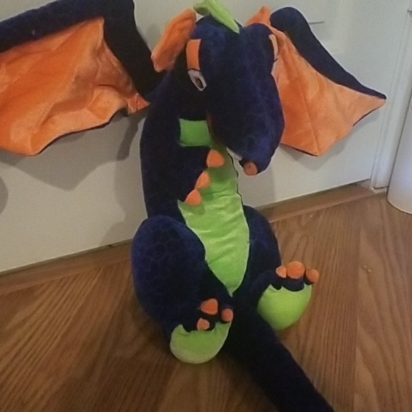 30" Dragon Plush - Picture 2 of 2